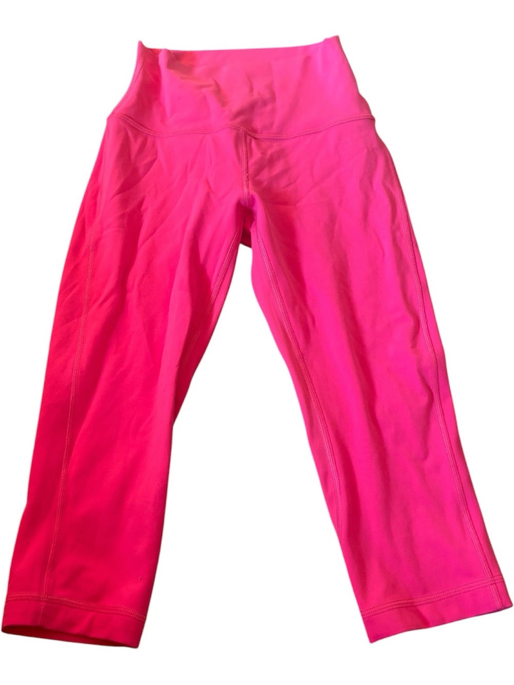 Lululemon crop pink leggings